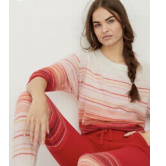 Anthropologie Saturday Sunday Emmeline Boat-Neck Cashmere Sweater - Picture 3 of 8